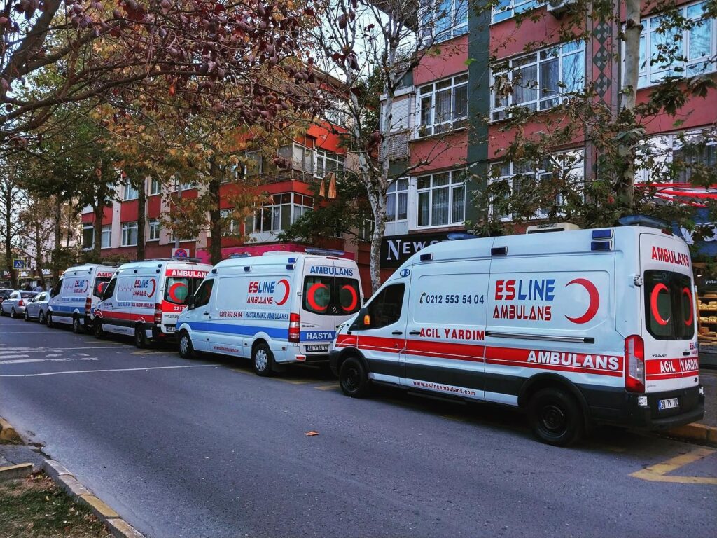 İstanbul’da hasta nakil aracı